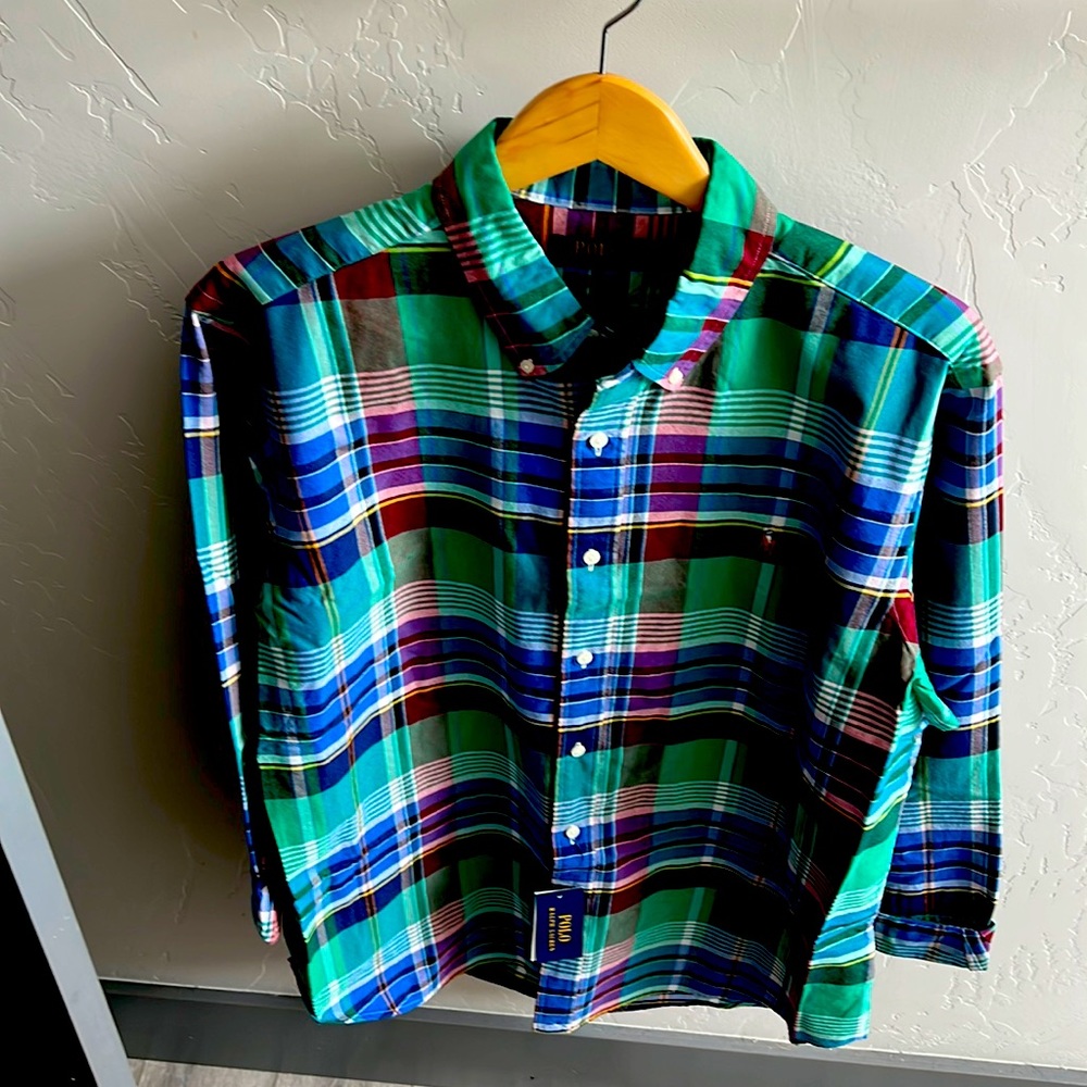 Ralph Lauren business casual button down dress shirt